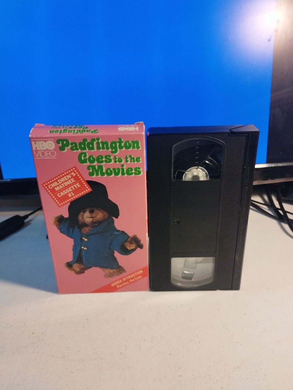 HBO Video Paddington Goes to the Movies VHS Children's Matinee Cassette #1
